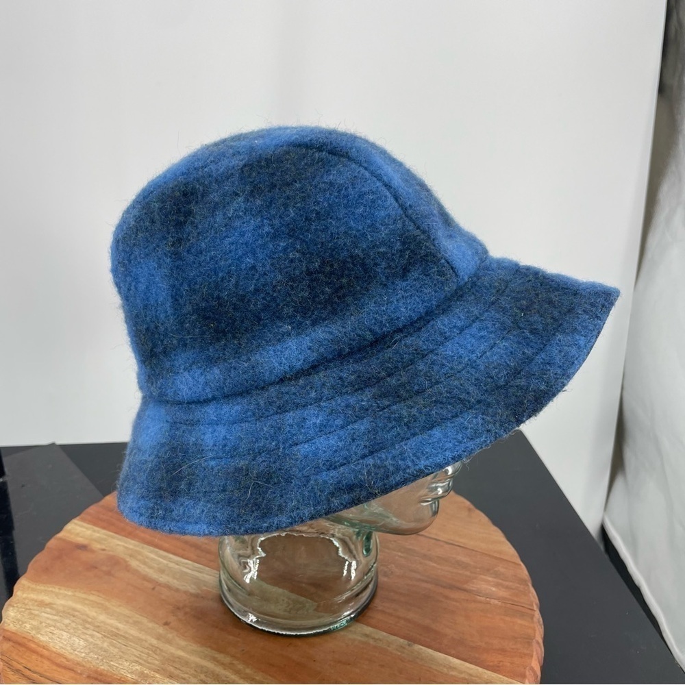 Vintage‎ Princess Foufou Barney’s blue Plaid Bucket Hat
